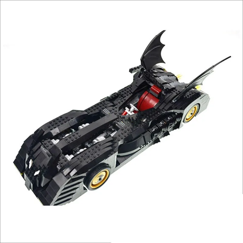 DECOOL 7116 1045 шт. конструктор с супергероем Бэтменом модель Batmobile наборы блоков