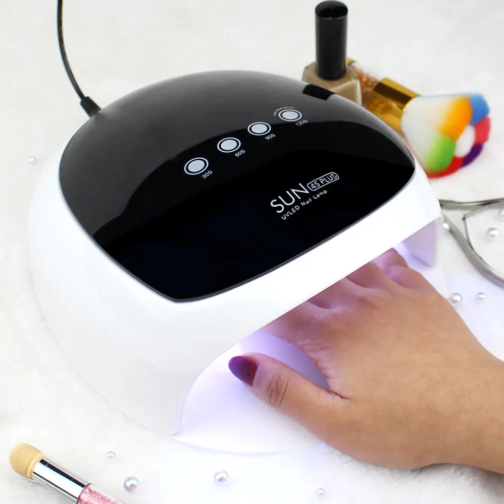 УФ-светодиодный шкаф для ногтей SUN4s Plus 52 Вт быстроотверждаемый Гель-лак сушки