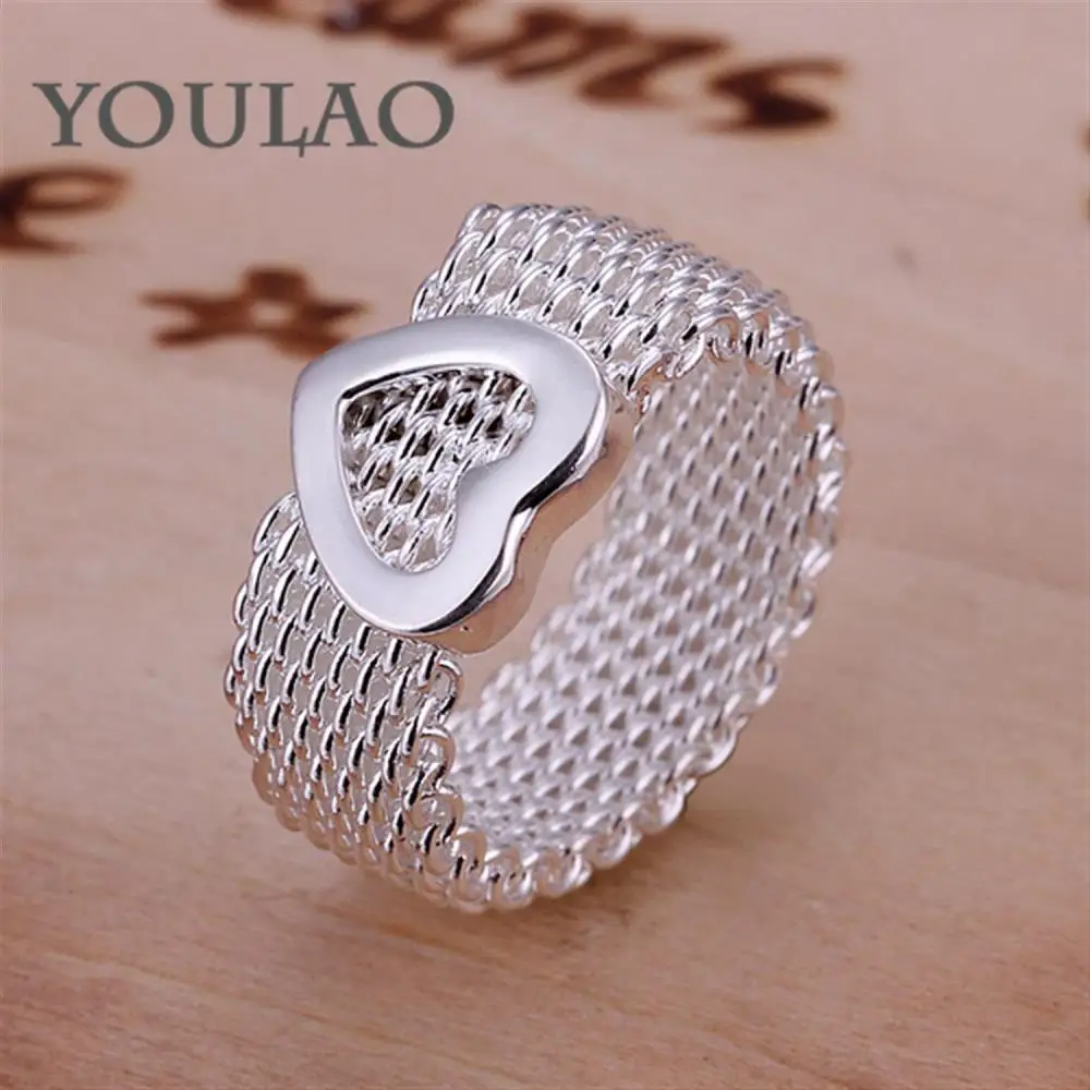 R043 925 Silver plated new design finger ring for lady | Украшения и аксессуары