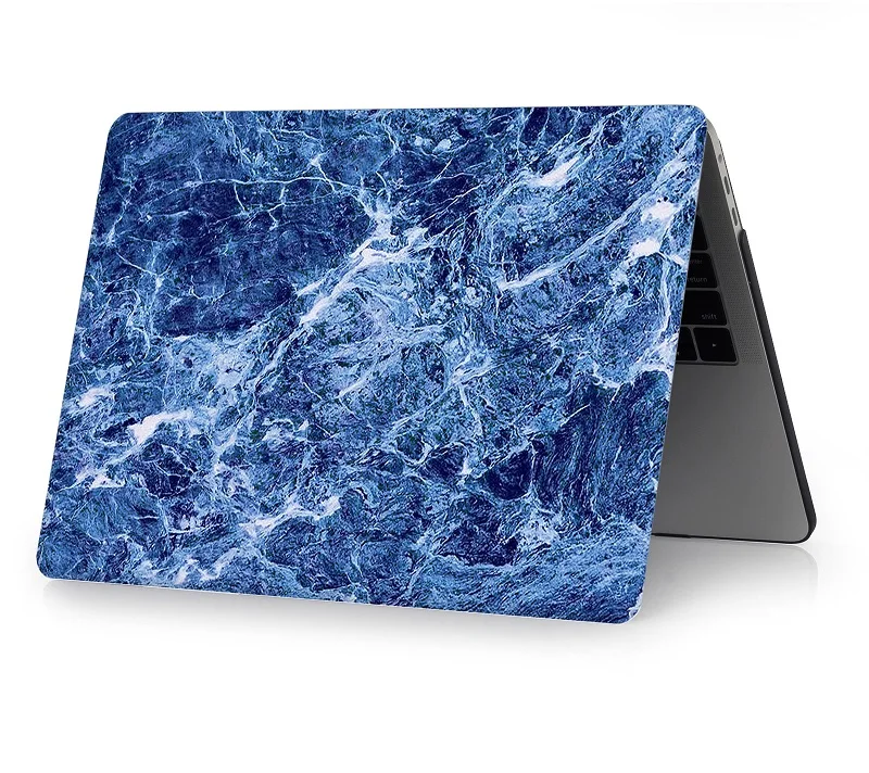 Чехол для ноутбука с мраморным принтом для MacBook Air retina Pro 11 12 13 15 для Mac Book New Pro 13 15 New Air 13,3+ с сенсорной панелью