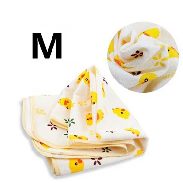 Size M 3 размера) Пеленальный Коврик для новорожденного ребенка, пеленальный коврик для младенца, пеленальный коврик для детской кроватки из водонепроницаемой хлопковой ткани - Цвет: Size M