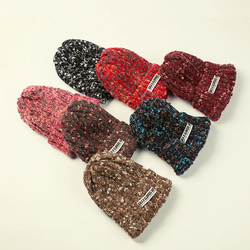 Новых женщин способа плюшевые комплекты зимние с шляпу перчатки снег рождество