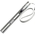 Светодиодная вссветильник шка в виде ручки из нержавеющей стали, USB-зарядка, инструмент для диагностики, проверки учеников и медсестер, тактический фонарь