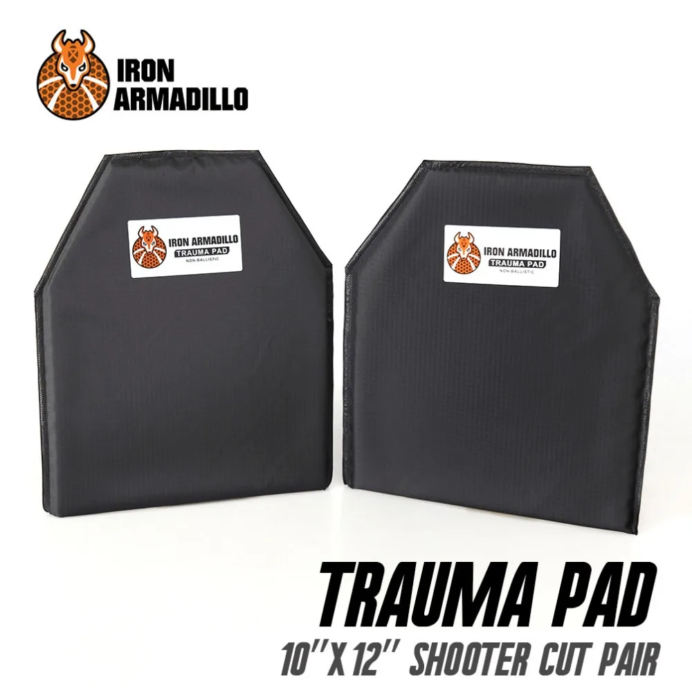 Железный Armadillo Броня тупой удар травма Pad NON-BALLISTIC 1" X 12" " x 8" комплект не пуленепробиваемый