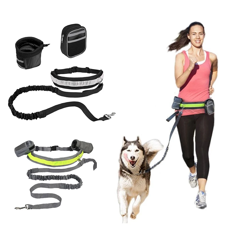 Горячая Pet спортивный костюм Светоотражающие тягового комплект Бег тяж 4 цвета