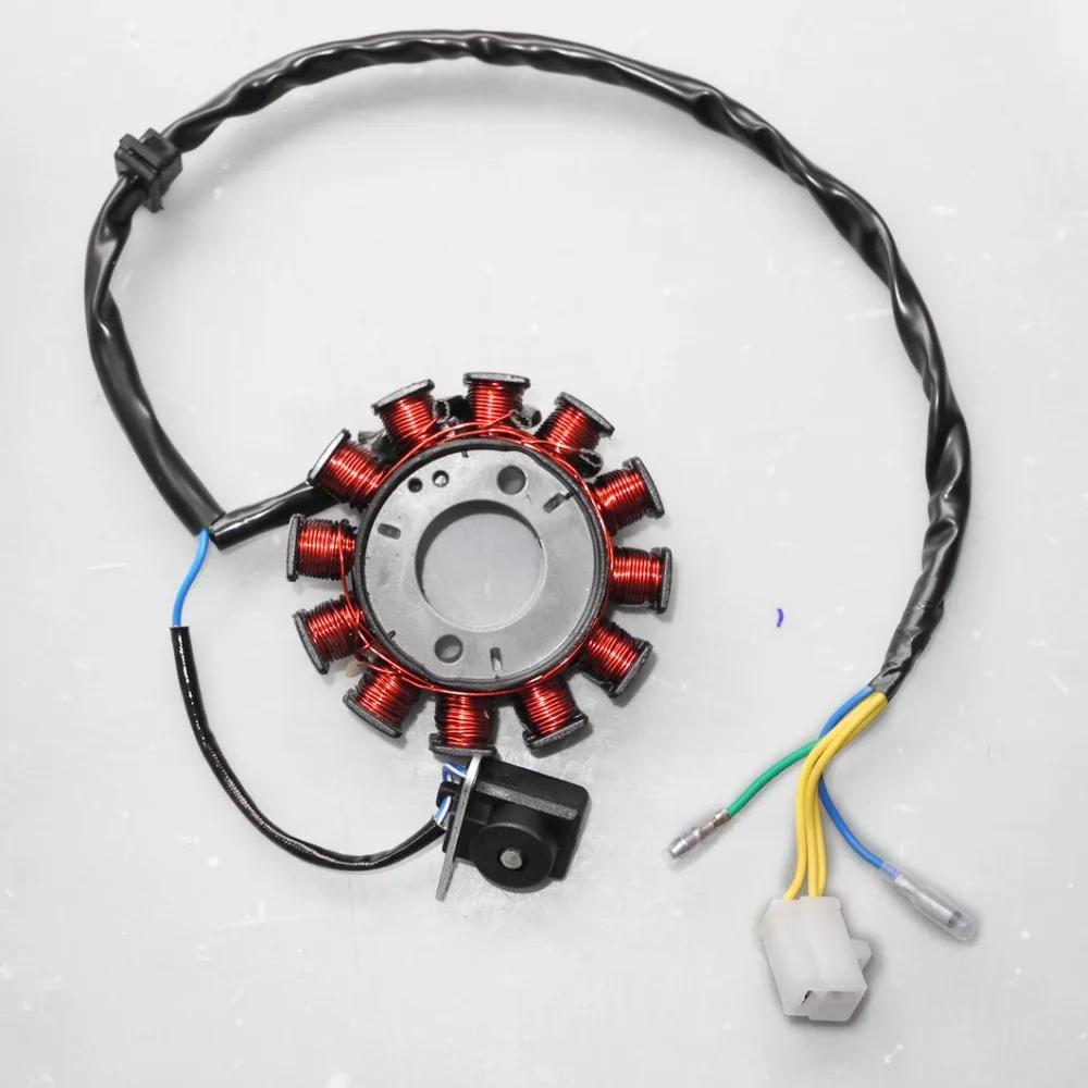 GY6 125 150CC 12 катушечный Магнитный Статор для ATV скутера и карт с двигателем 152QMI