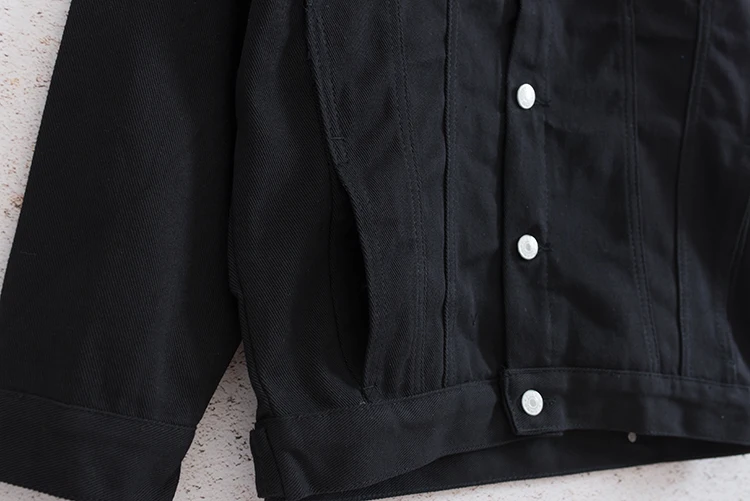 2018 на осень зиму простая вышивка чистый цвет рубашка с отворотами корейской