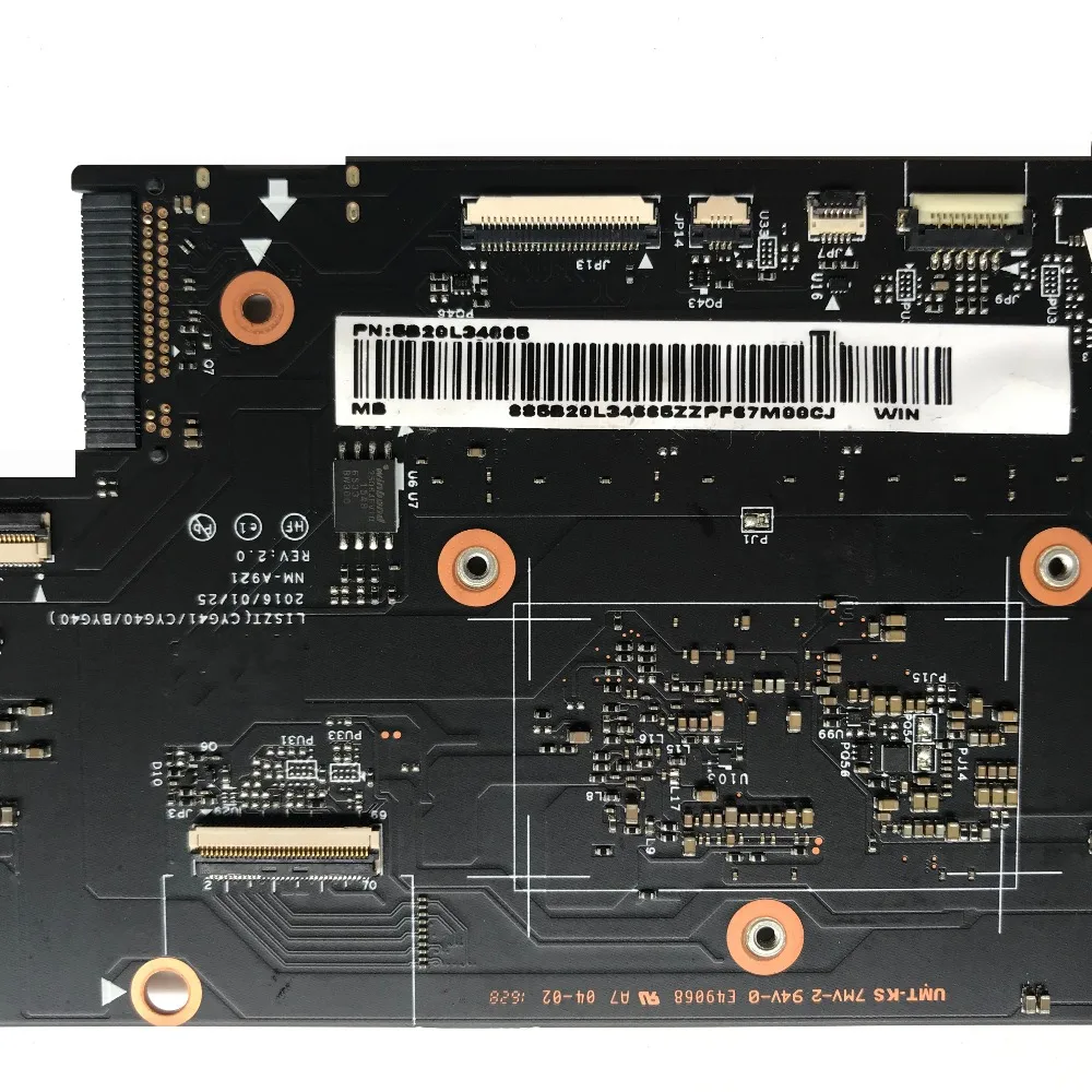 SZWXZY отлично подходит для Lenovo Yoga 900 13ISK2 материнская плата портативного компьютера