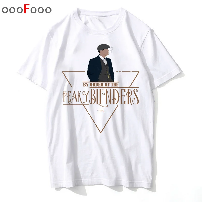 Peaky blinds, футболка, топ, футболка, негабаритная Мужская/женская футболка, модная уличная одежда в стиле хип-хоп, крутая летняя футболка с круглым вырезом - Цвет: 2352