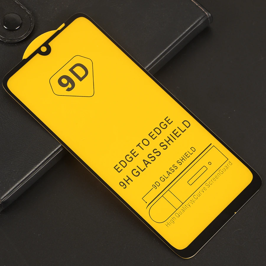 10 шт./лот 9D Полный Клей закаленное Стекло для Xiaomi Redmi Note 7 6 5 Pro mi 9 8 Pro Lite SE Pocophone A2 Lite Экран протектор