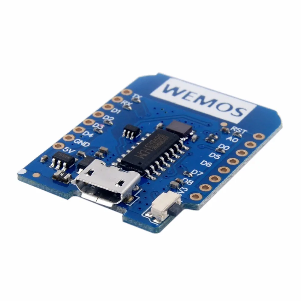 Модуль защиты питания постоянного тока V1.1.0 + Wemos D1 V2.2.0 ESP8266 ESP-12S макетная плата IOT