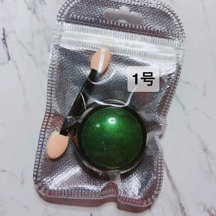 color1 1 коробка зеркальный блеск для ногтей пигментный порошок 0,2 г/банка зеркальный порошковый хромированный пигмент для ногтей Блестящий волшебный порошок 7 цветов пигмент для ногтей - Цвет: color1