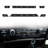 vodool 12pcs auto car dashboard ac air conditioner control switch button key caps kit for bmw 5 7 series f07 gtf10f11 f01f02