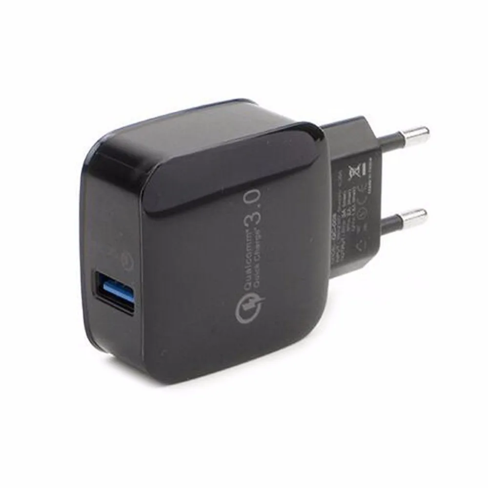 Быстрая зарядка QC3.0 USB адаптер для быстрой зарядки дорожная настенная зарядная