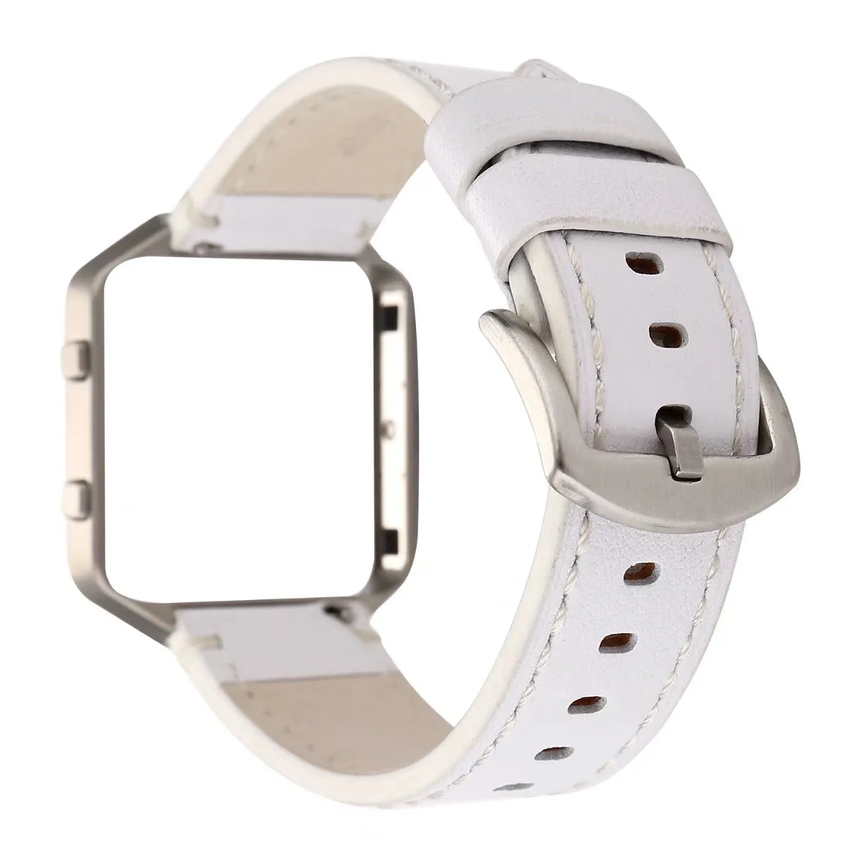 Защитный бампер из воловьей натуральной кожи ремешок для наручных часов Fitbit Blaze