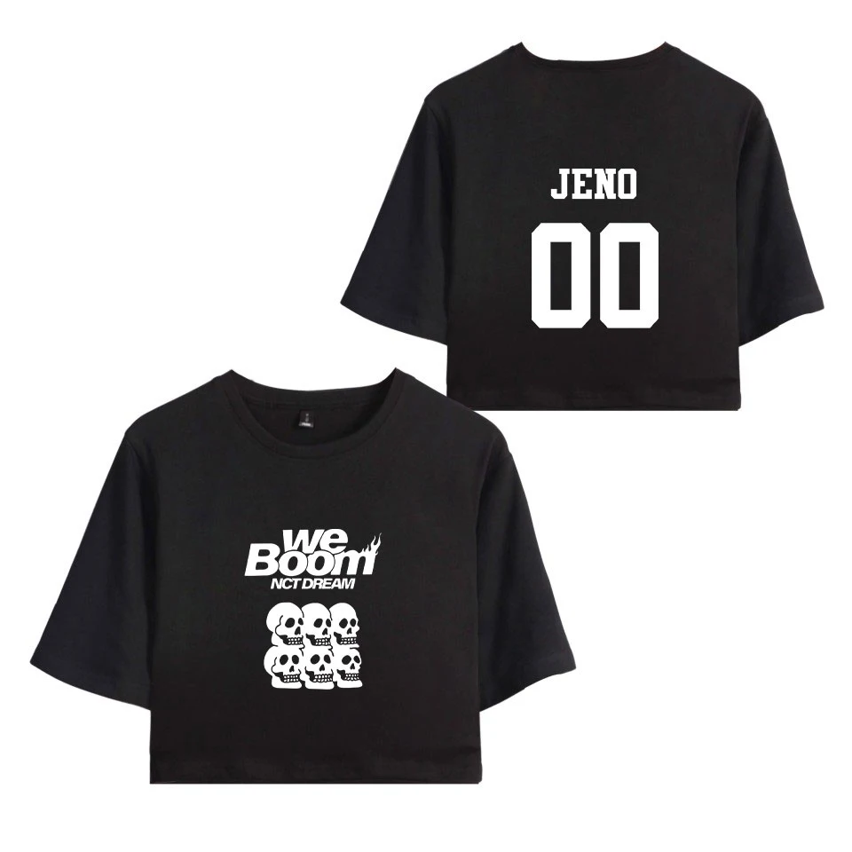 NCT DREAM Soul альбом We Boom 2D короткая модная летняя футболка с коротким рукавом из 100%