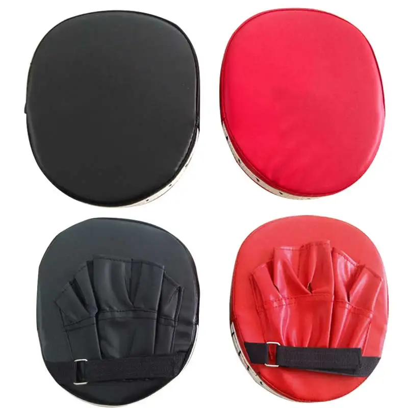 2pcs PU Boxing Hand Target Free Combat Muay Thai Martial Arts Five Fingers Gloves Taekwondo Training C55K Sale | Спорт и развлечения