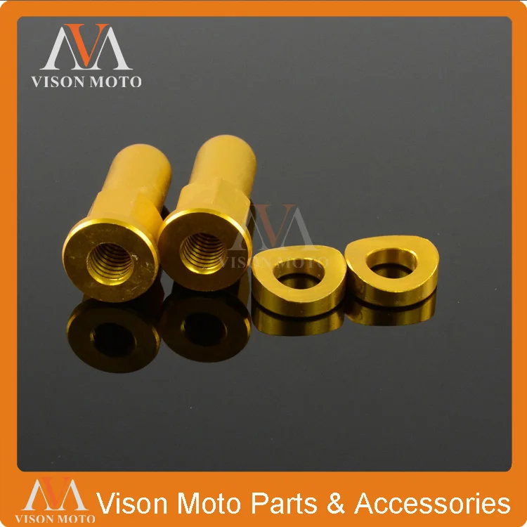 Оранжевый MX обод блокировки покрывает гайки шайбы безопасности болты для KTM EXC EXCF