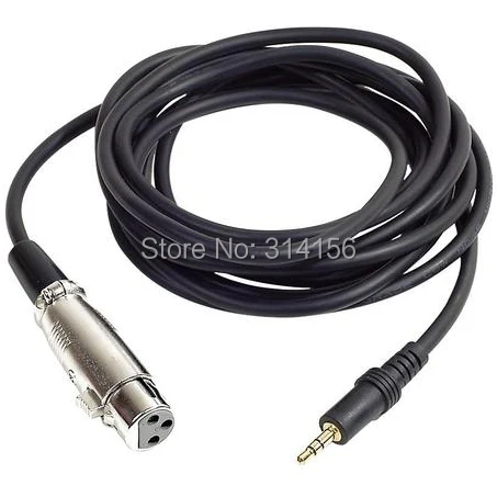 Кабель для микрофона 2 5 м ISK C 4/C4 3 мм к гнезду XLR двухъядерный защитный