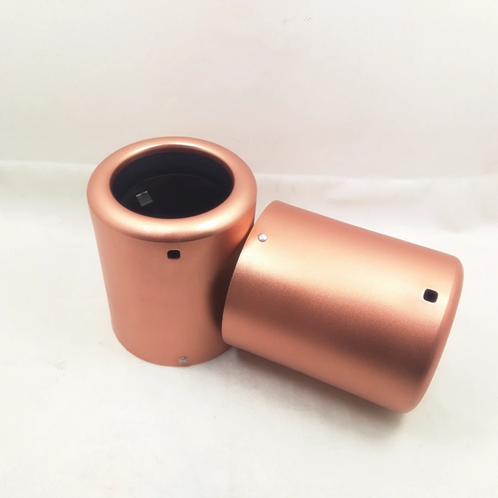 Autonly Car A Pair Chrome Exhaust Dual Tail Pipe Muffler Tip 100MM Orange Aluminium Alloy For Kuga Mazda atz CX-4 / CX-5 | Автомобили и