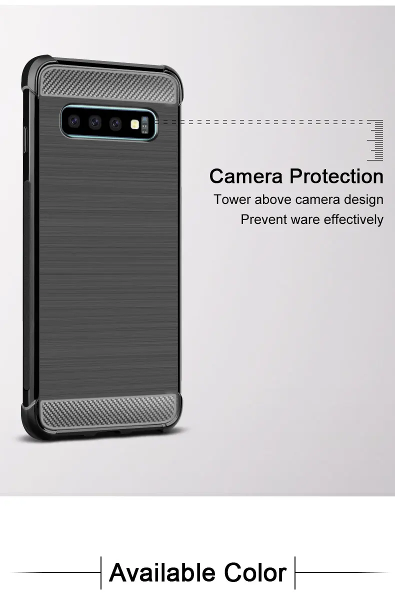 С предохранительными подушками противоударный чехол для samsung Galaxy S10 S10 плюс S10E S10 E чехол Imak из рельефной кожи Силиконовый мягкий чехол для задней крышки из ТПУ