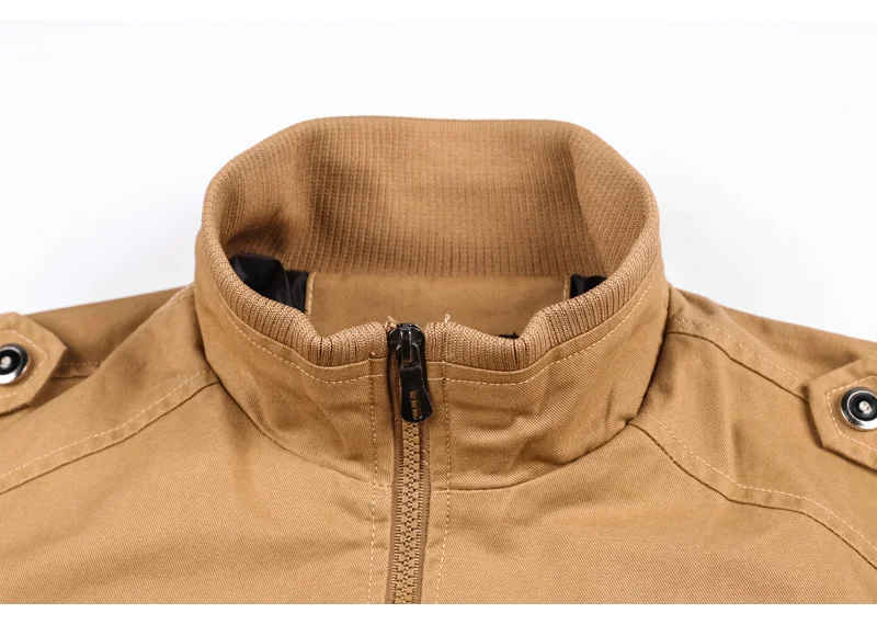 M-6XL LetsKeep, мужская куртка-пилот, Мужская Осенняя хлопковая тактическая куртка, пальто, куртка для полета ВВС размера плюс, MA502