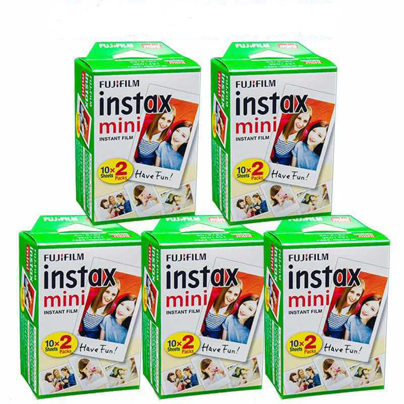 Оригинальная fuji пленка instax mini 9 для камер Polaroid 7S 25 8 50s 90 мгновенная камера мини