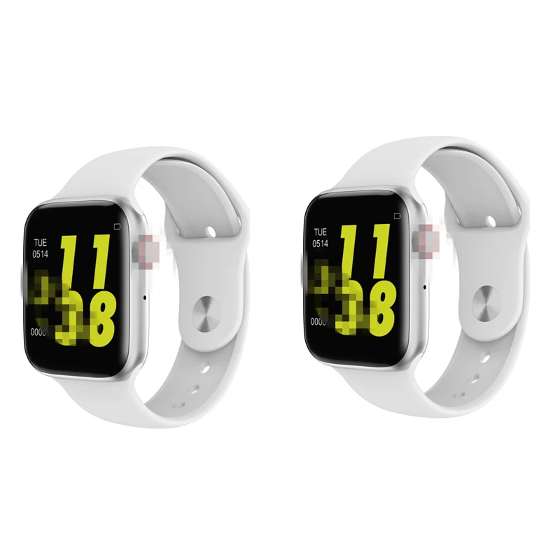 Smart Watch Bracelet 44mm Case Series 4 Heart Rate Monitor Bluetooth Bracelet PK IWO 8 Smartwatch for iPhone X Android - Цвет: 2Pcs White