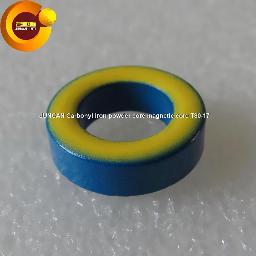 

T80-17 высокочастотные магнитные сердечники rf Carbonyl Iron Powder