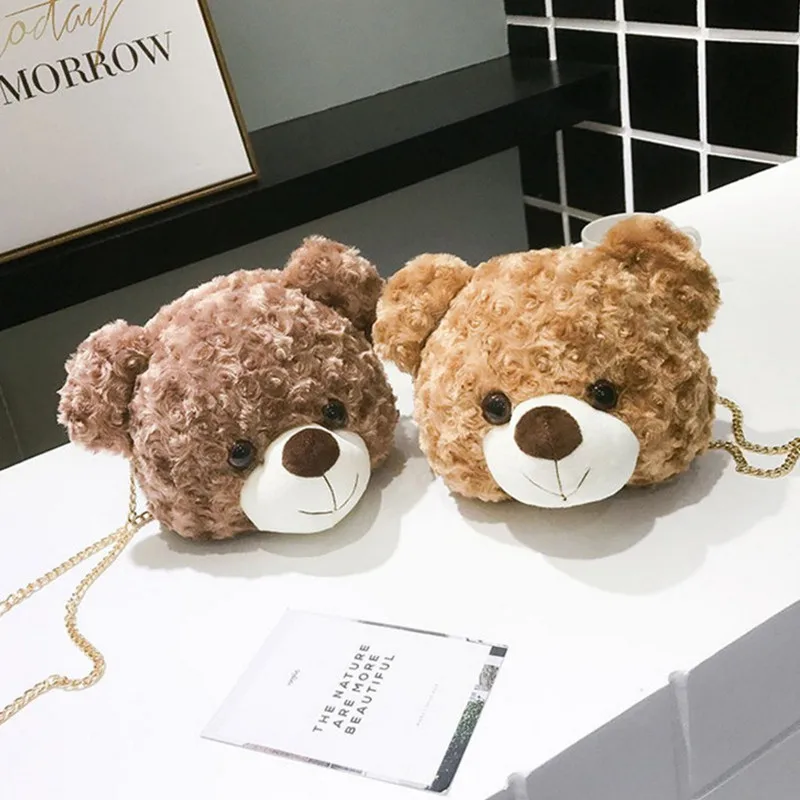 Сумка через плечо для девушек с рисунком плюшевого мишки | Игрушки и хобби