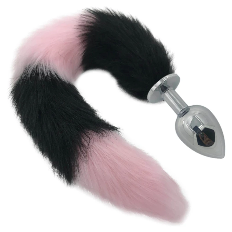 Anal Sex Toys Metal Plug Stuffed Tail Anus Dilator Fox Butt Female Masturbation Device Trainer H171B | Красота и здоровье