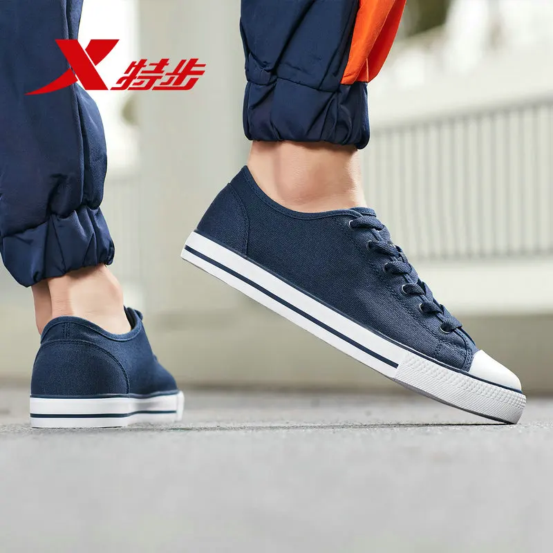 881119109238 Xtep Мужская парусиновая обувь мужские спортивные кроссовки низкая