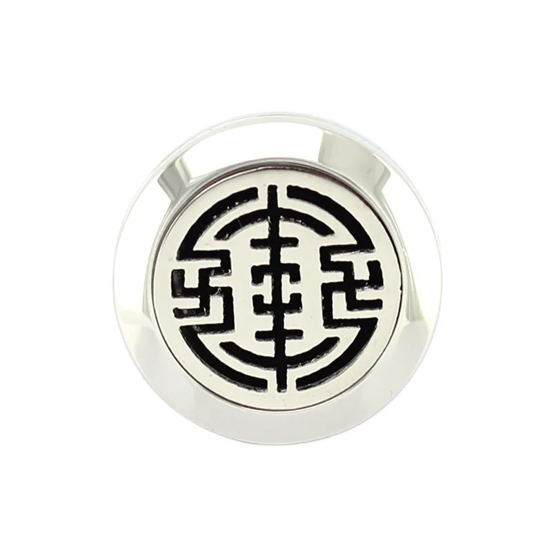 5 шт серебряный китайский элемент дизайн духи медальон кольцо 20 мм магнитное из