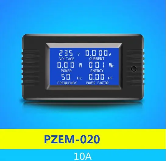 Peacefair PZEM 020 однофазный 6 в 1 Цифровой вольтметр переменного тока Амперметр