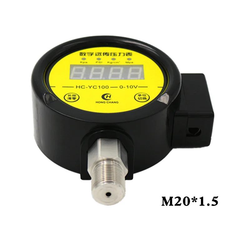 Digital Intelligent Electric Contact Pressure Gauge HC-Y810 Hydraulic Water Pump Vacuum 220V Pressure Control Switch