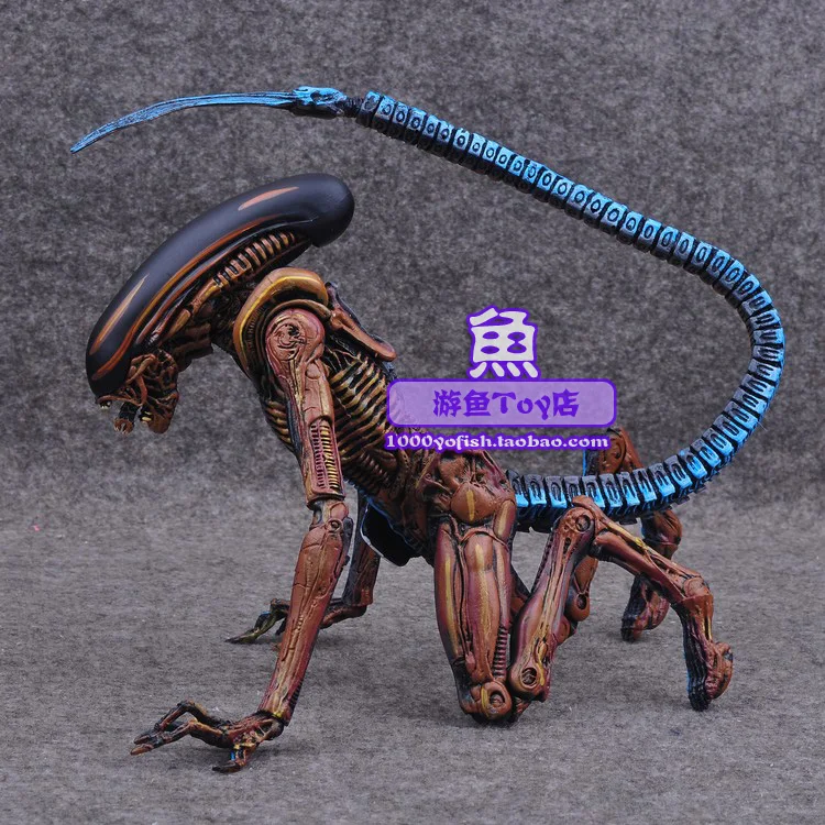 Оригинальная экшн фигурка Φ Game Alien 3 8 бит модель инопланетянина коллекционные