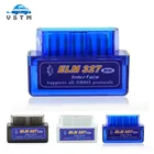 Последняя версия Super Mini ELM327 Bluetooth V2.1 OBD2 Mini Elm 327 автомобильный диагностический сканер инструмент для протоколов ODB2 OBDII