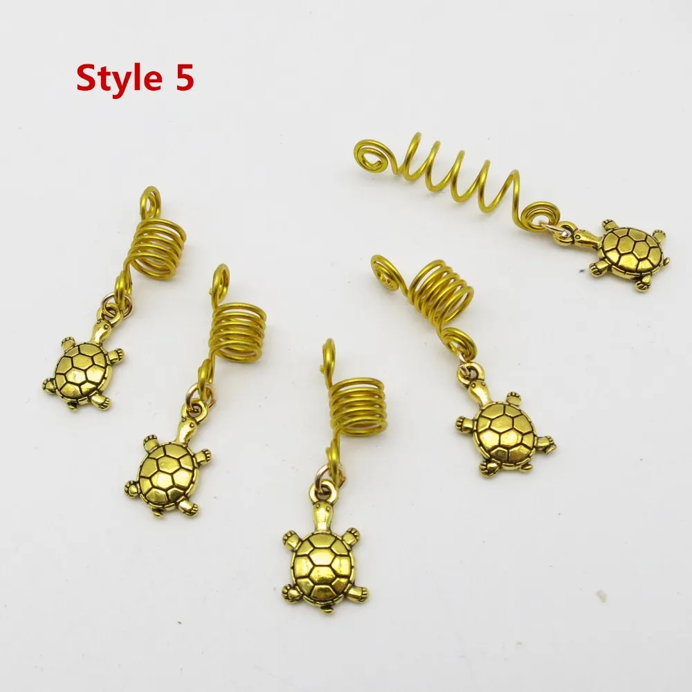 5 звёзд золотая спиральная проволока обернутая небольшие очаровательные волосы