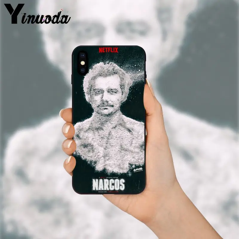 A8 Yinuoda Wagner Moura Narcos pablo escobar черный ТПУ Мягкий силиконовый чехол для телефона чехол для iPhone 8 7 6 6S Plus X XS MAX 5 5S SE XR - Цвет: A8