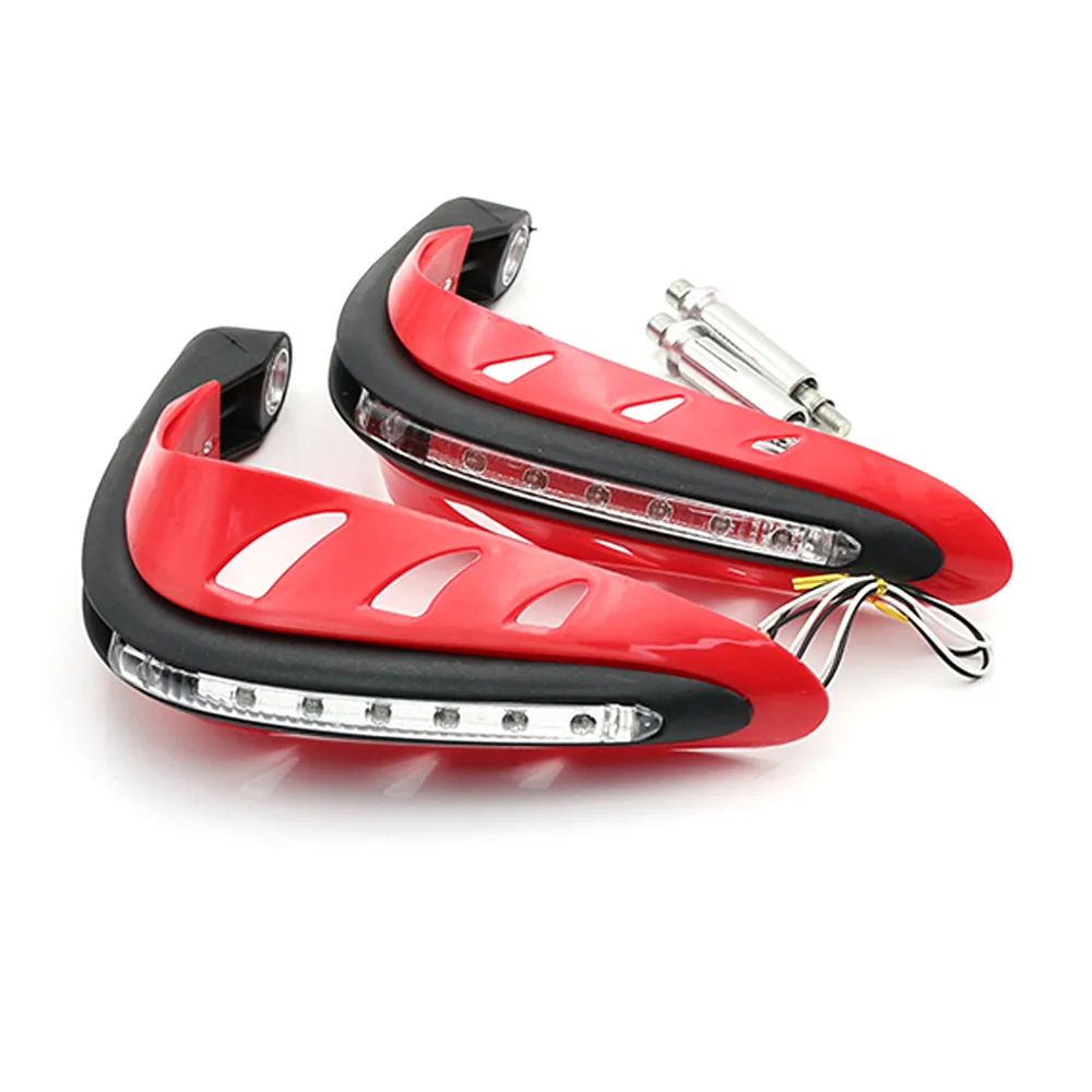 Защита для рук на руль мотоцикла со светодиодный светильник кой 1 пара |