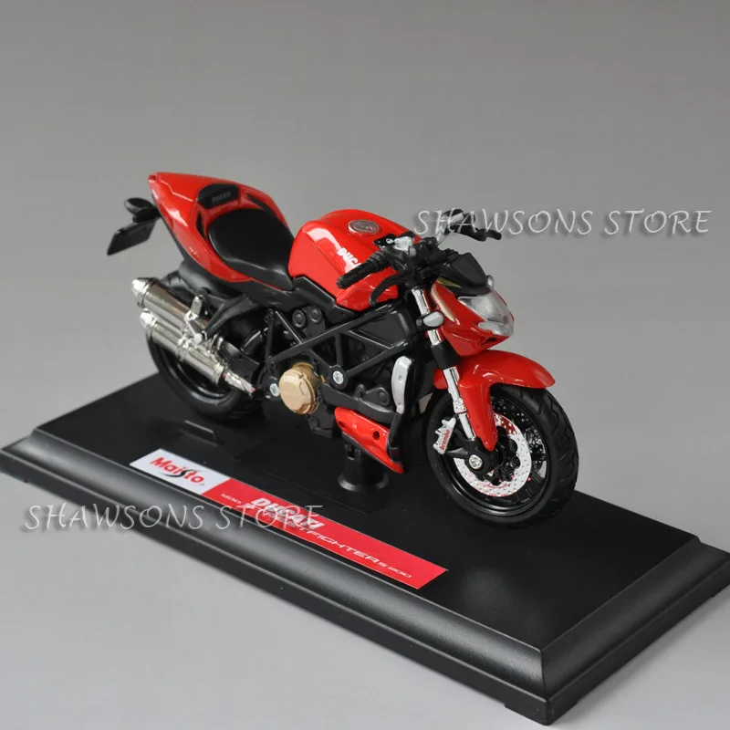Литые игрушечные модели Maisto 1:18 Ducati Streetfighter спортивный велосипед миниатюрная