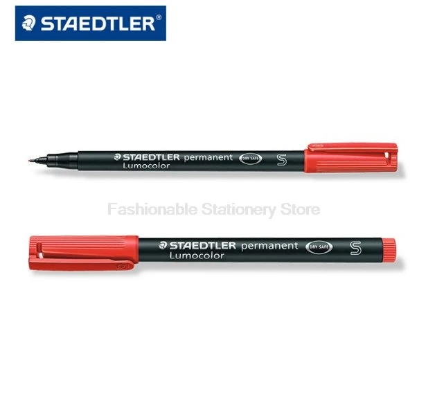4 шт STAEDTLER 313S цветные художественные маркеры ручки масляные чернила маркер канцелярские принадлежности офисные школьные принадлежности быстросохнущие водостойкие Маркеры Ручка - Цвет: Красный