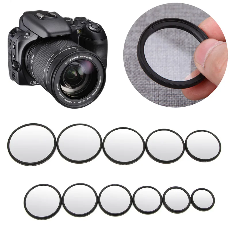 OOTDTY 1 шт. УФ фильтр 37 мм 49 52 55 58 62 67 72 77 для Canon Nikon|Фотофильтры объективов| |