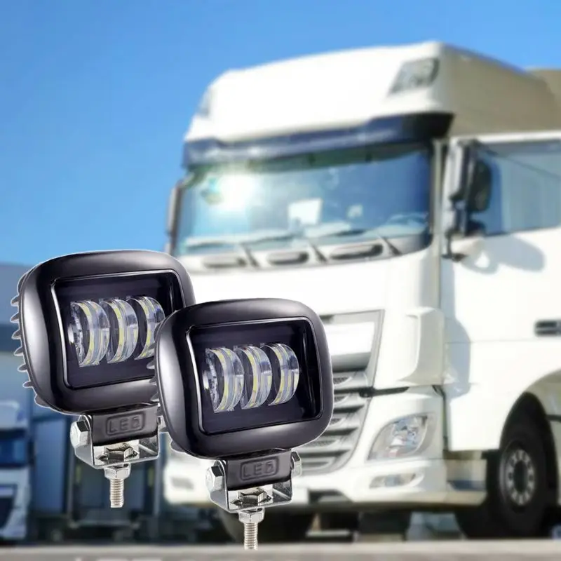 6D круглый квадратный светодиодный рабочий светильник 5 дюймов 12 В для