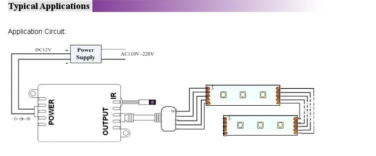DC 12V пульт дистанционного управления IR 24Key 44Key 40key для SMD 5050 3528 RGB RGBW Светодиодная лента