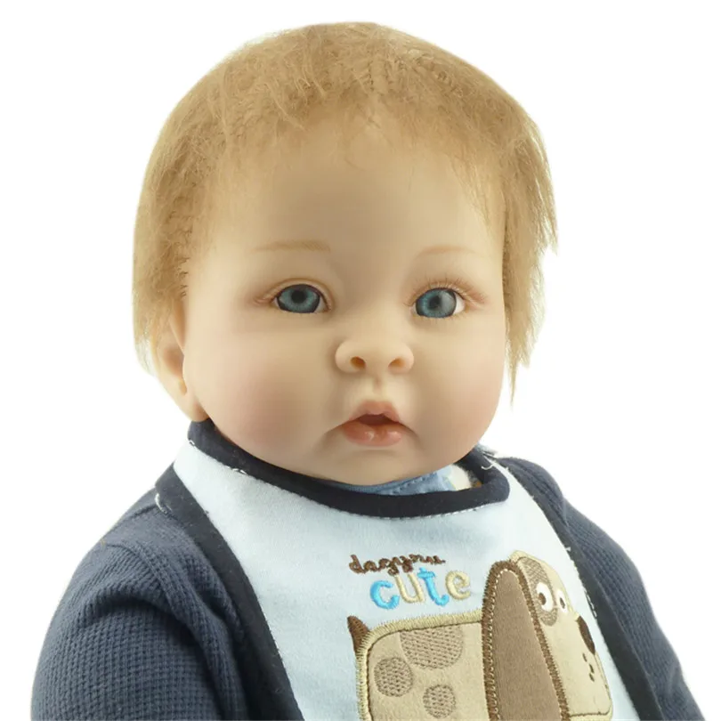 55 см мягкие силиконовые куклы для новорожденных реалистичные 22 дюймовые