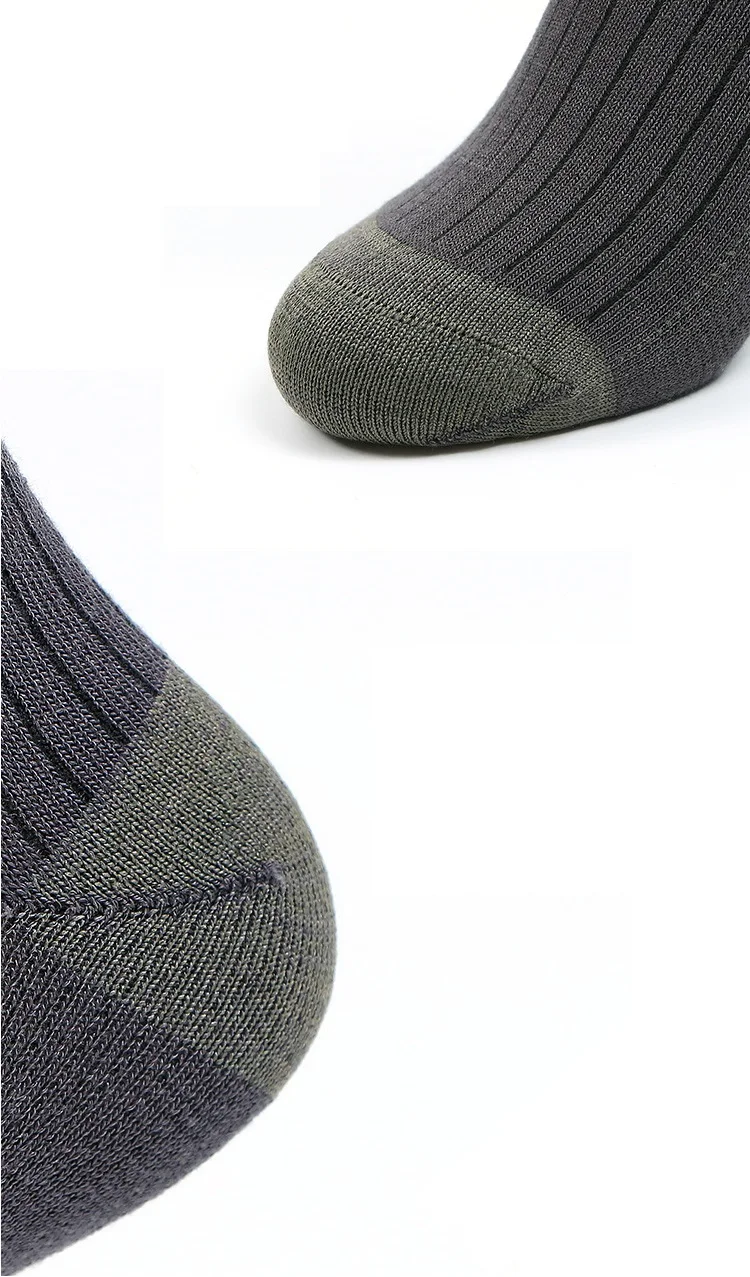 5 пар Deodrant Для мужчин носки из бамбукового волокна кожи Впитывающих Влагу дышащая Медь ионный Дезодорант антибактериальный Для мужчин носки