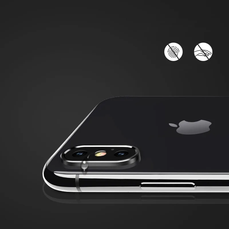 Металлическая защитная крышка для объектива iphone X 10 | Мобильные телефоны и