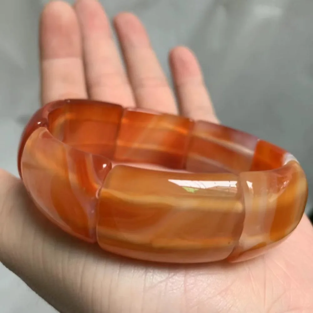 Натуральный Sardonyx/агатовый камень бусины браслет с натуральным драгоценным