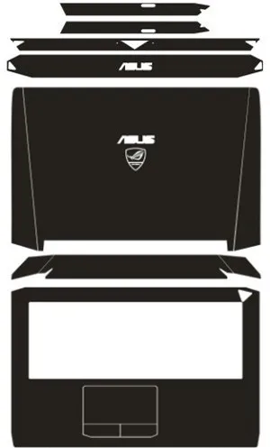 Специальные виниловые наклейки из углеродного волокна для ноутбука защитный